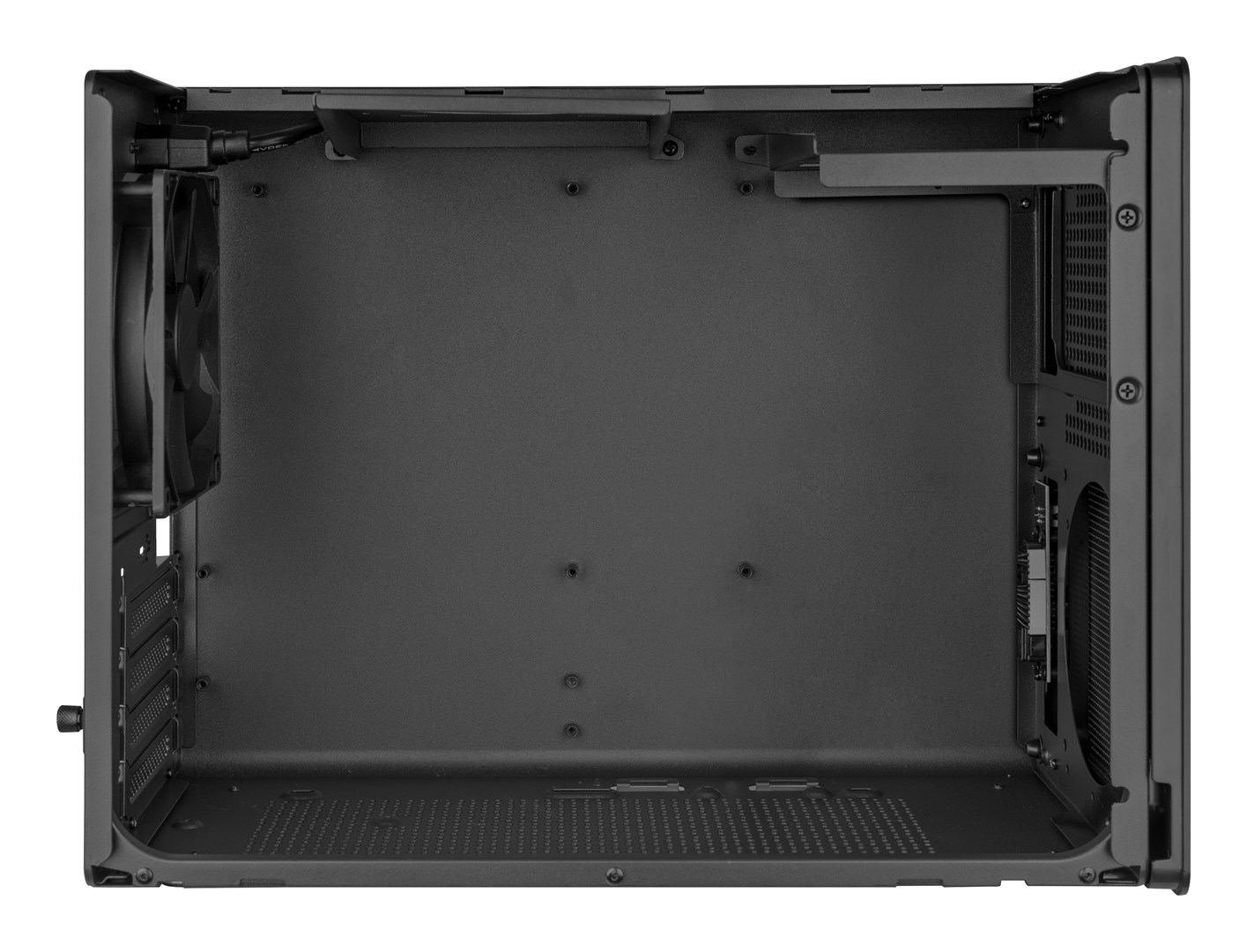 Kuti PC Mars Gaming MC-XPRO, MicroATX, mini tower, mesh, e zezë
