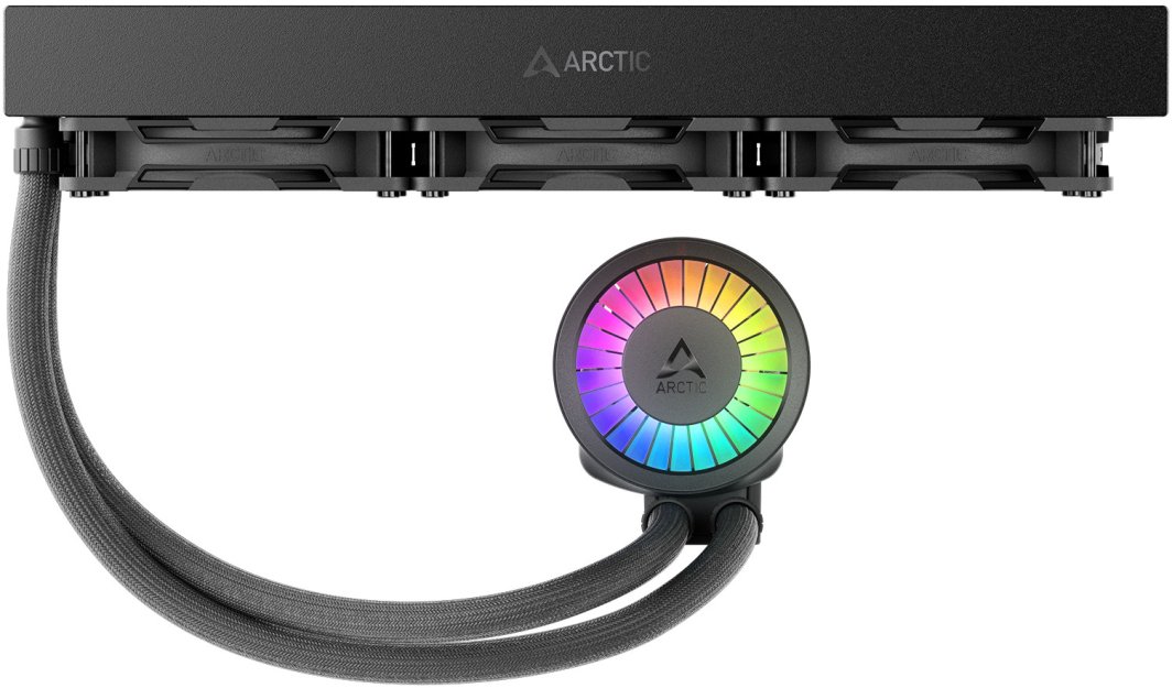 Ftohës CPU Arctic Liquid Freezer III Pro 360 A-RGB, radiator 360mm, A-RGB, i zi