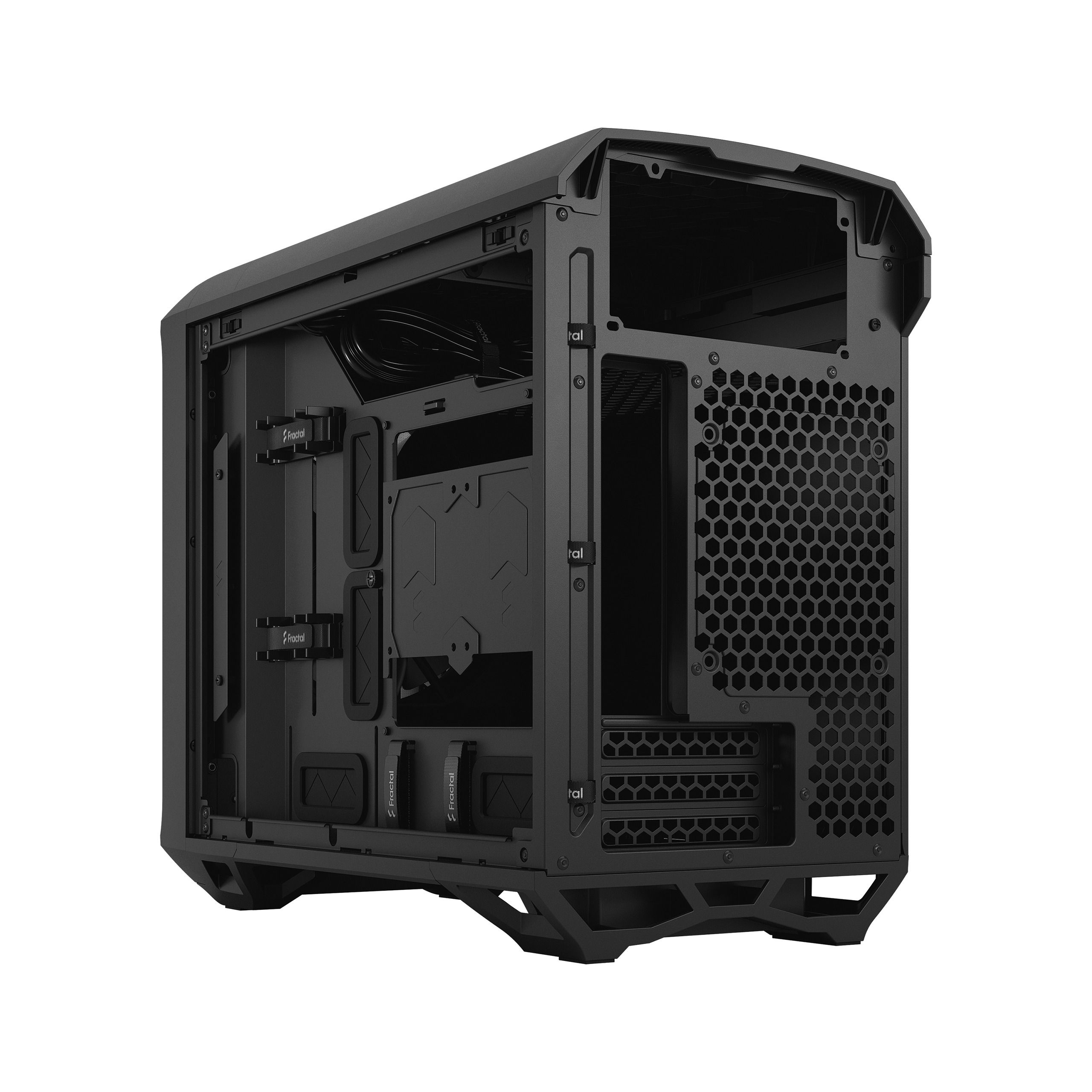 Kasë Fractal Design Torrent Nano Black Solid, e zezë