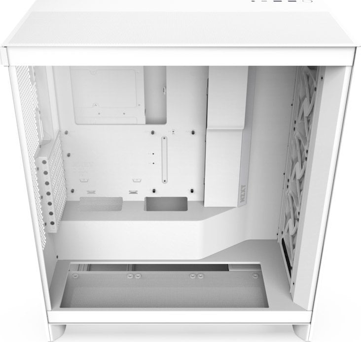 Kasë Nzxt H7 Flow, e bardhë, Midi Tower