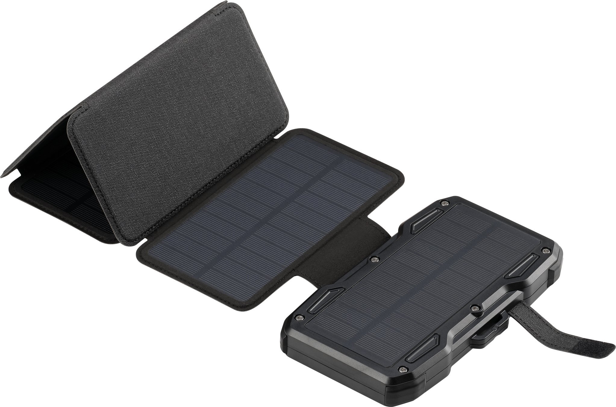 Соларен повербанк Sandberg Solar 5 Panel, 10000 mAh, пренослив, црн
