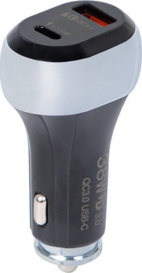 Karikues veture 75-777 G38a, USB dhe USB-C, 38W, i zi
