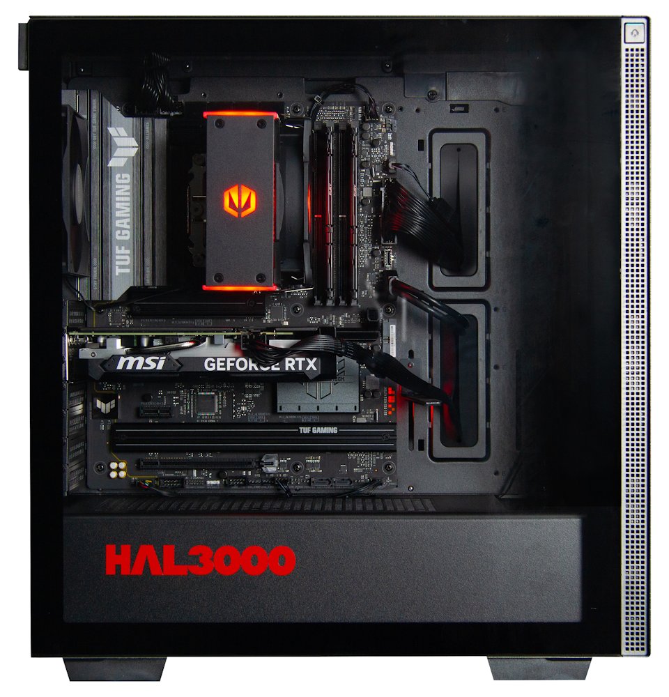 Kompjuter HAL3000 Master Gamer Pro Ti, Intel Core Ultra 5 225F, 32GB DDR5, RTX 4060 Ti, 1TB SSD, Windows 11, i zi