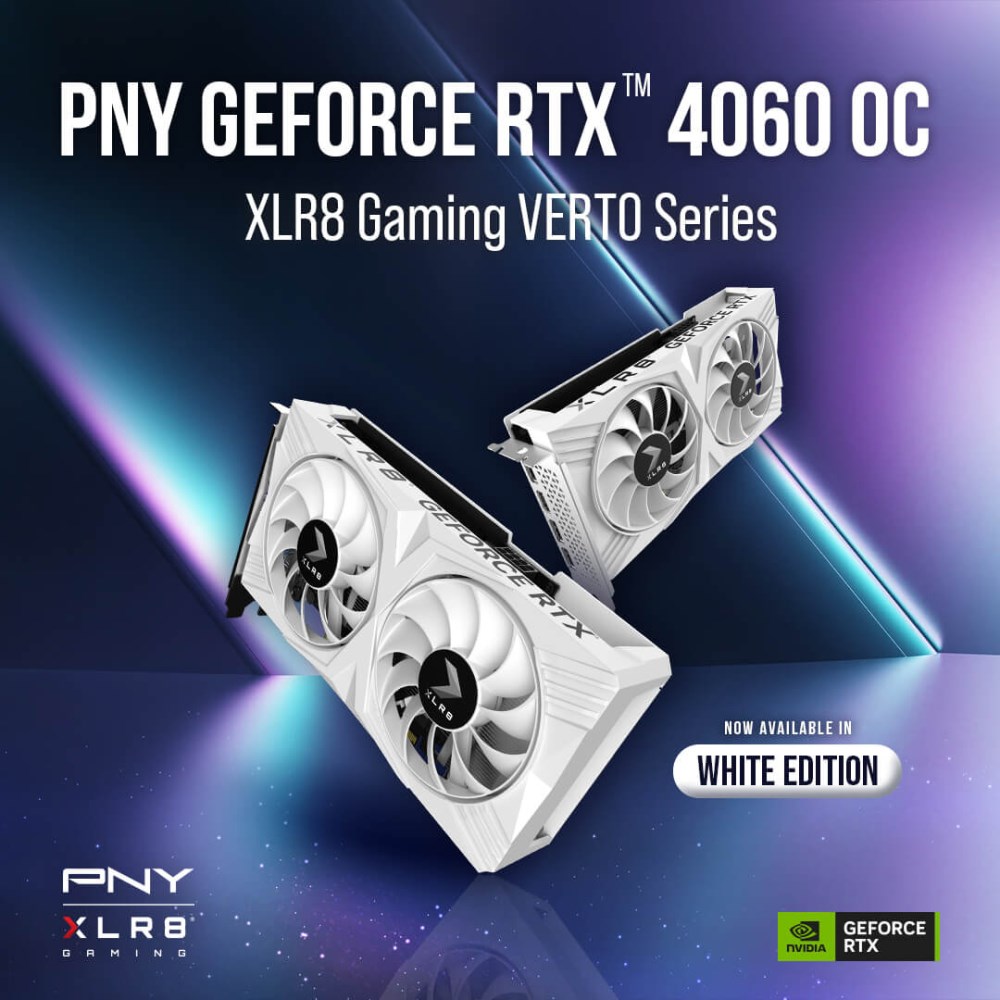 Kartë grafike PNY Technologies NVIDIA GeForce RTX 4060, 8 GB GDDR6
