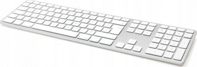 Tastierë Matias, me kabllo, UK, e argjendtë