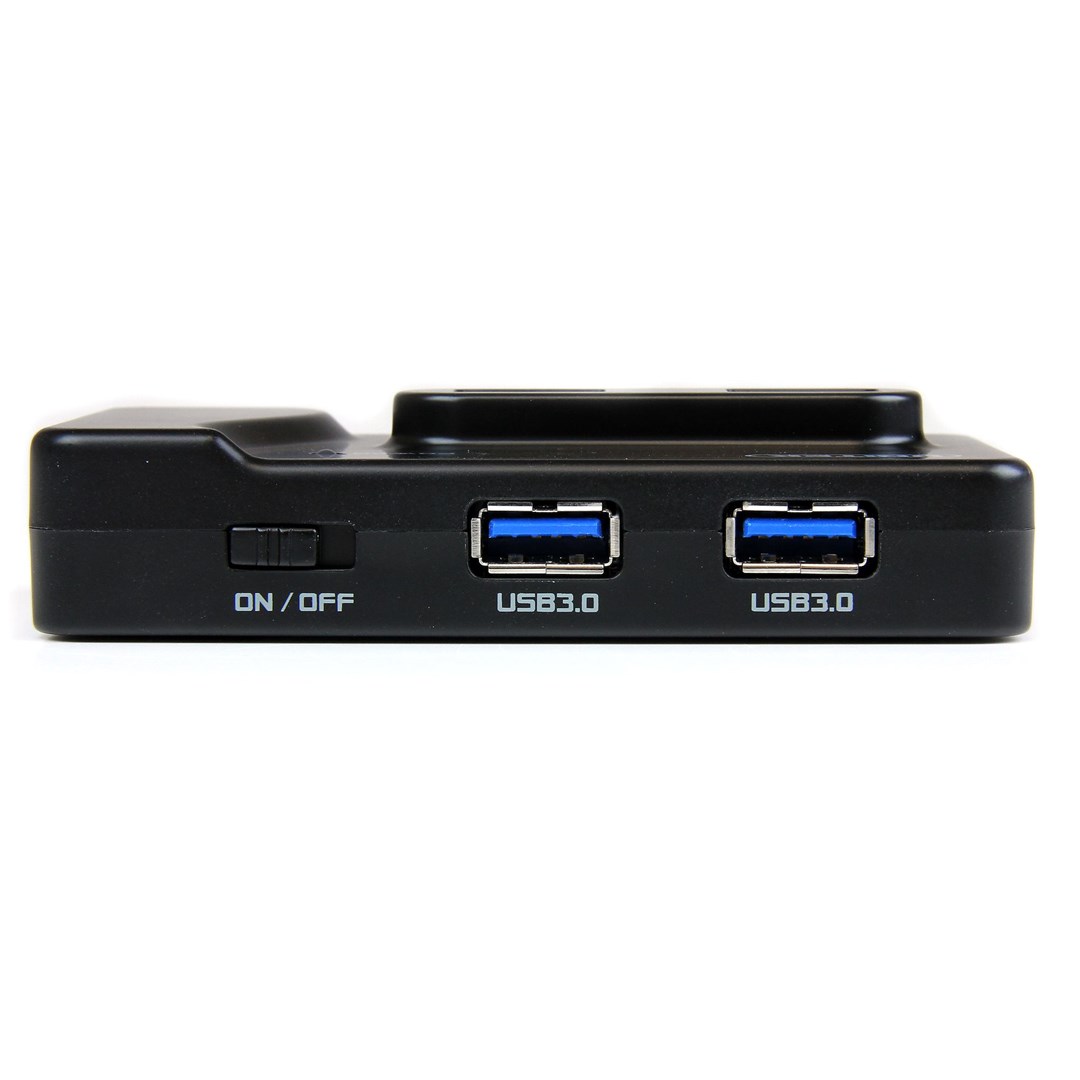 Qendër USB Startech, 6 porte, USB 3.2/2.0, e zezë