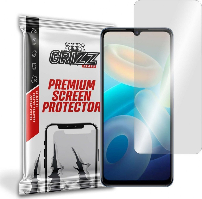 Mbrojtës ekrani GrizzGlass Hydrogel Film për Vivo Y71T, fleksibël, transparencë e lartë