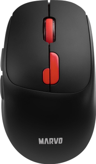 Бежичен глушец Marvo M809W, 1600DPI, оптички, црн
