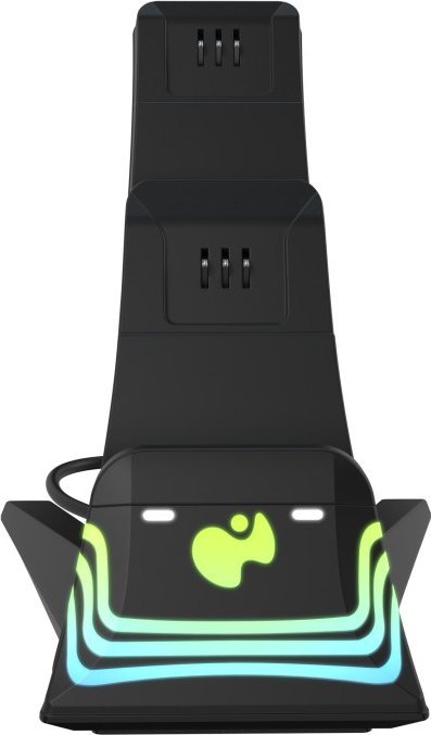 Qëndrim karikues për kontrolla Xbox PDP 049-033-BK, për 2 gamepad, i zi