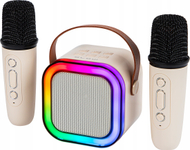 Kutia muzikore Blow Karaoke Bluetooth, me mikrofona, ndriçim RGB, e zezë