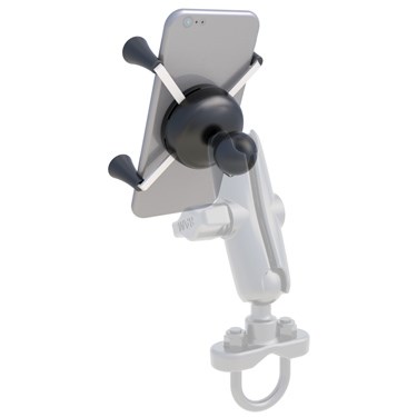 Mbajtëse telefoni Ram Mounts Universal X Grip RAM HOL UN7BU, me sferë 1", e zezë