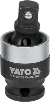 Nyje goditëse kardan 3/8" Yato, CrMo, 48 mm, e zezë