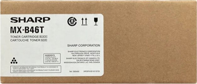 Toner printeri Sharp MXB-46T, origjinal, i zi