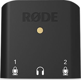 Ndërfaqe audio RØDE AI-Micro Lightning, 2 kanale, lidhje Lightning, e zezë