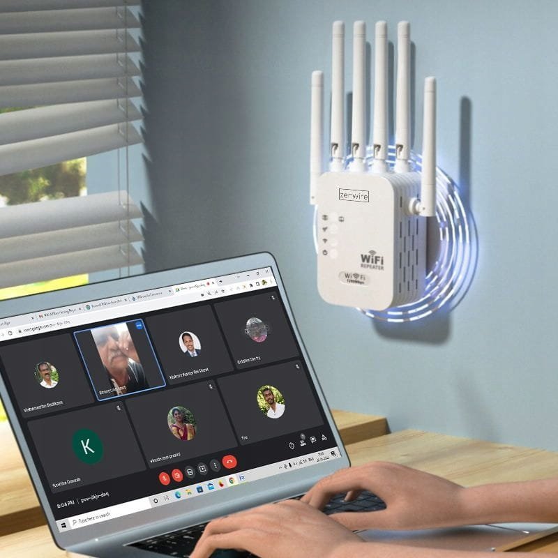 Përforcues WiFi Zenwire WD-R1201U, WiFi 5, 1200Mb/s, i bardhë
