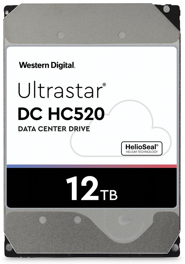 Hard Disk Western Digital HGST Ultrastar DC HC520, 12TB, 7200 RPM, SATA III, 3.5"
