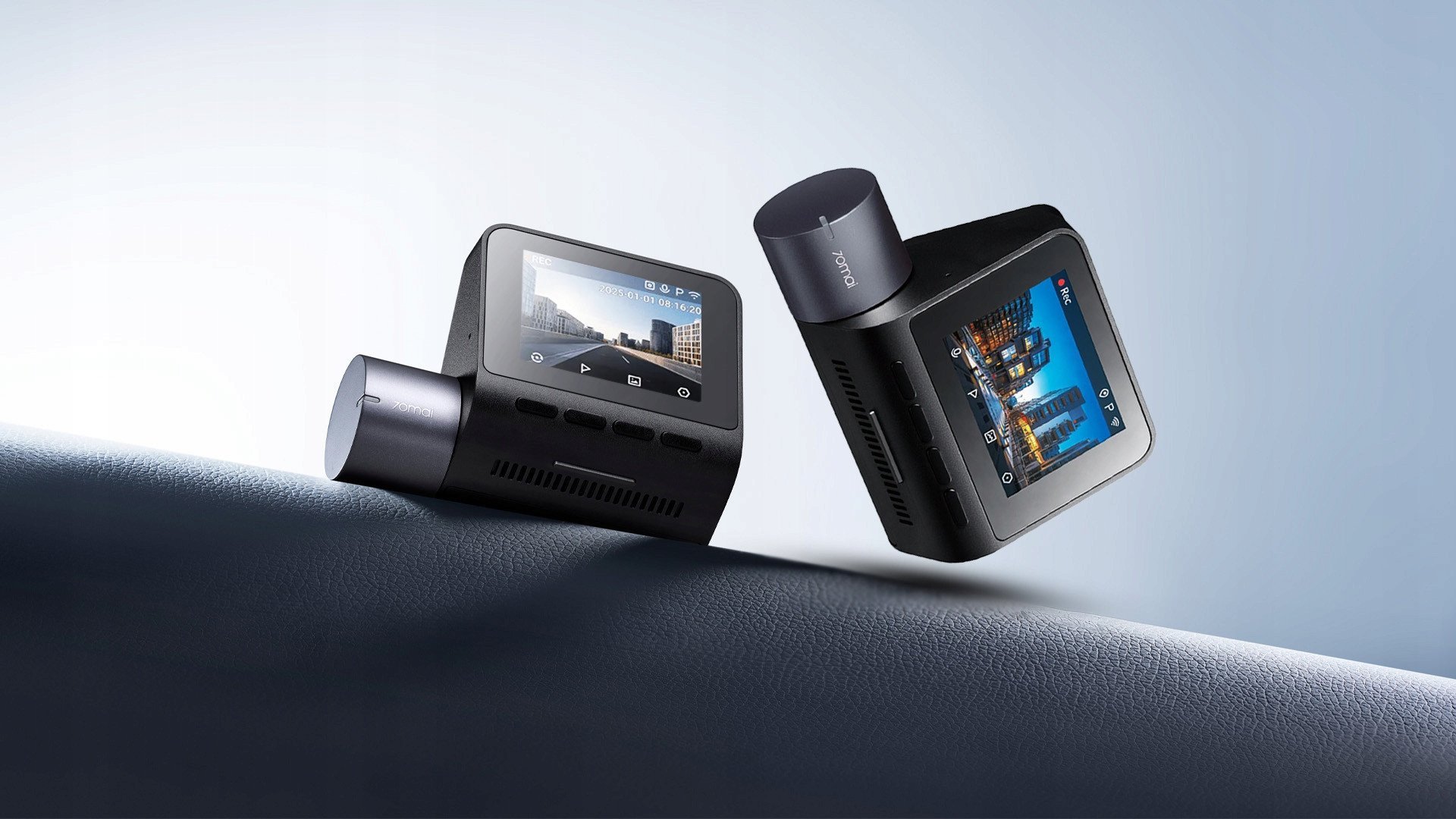 Kamerë për veturë 70mai Dash Cam A410, 1440P përpara 1080P prapa, monitorim parkimi 24 orë, gri