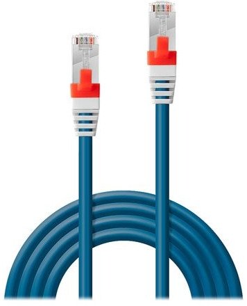 Kabllo rrjeti Lindy Cat.6A Premium, 7.5m, 10 Gbit/s, blu