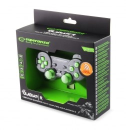 Gamepad wireless Esperanza GLADIATOR EGG108G, PC PS3, 2.4GHz, i zi