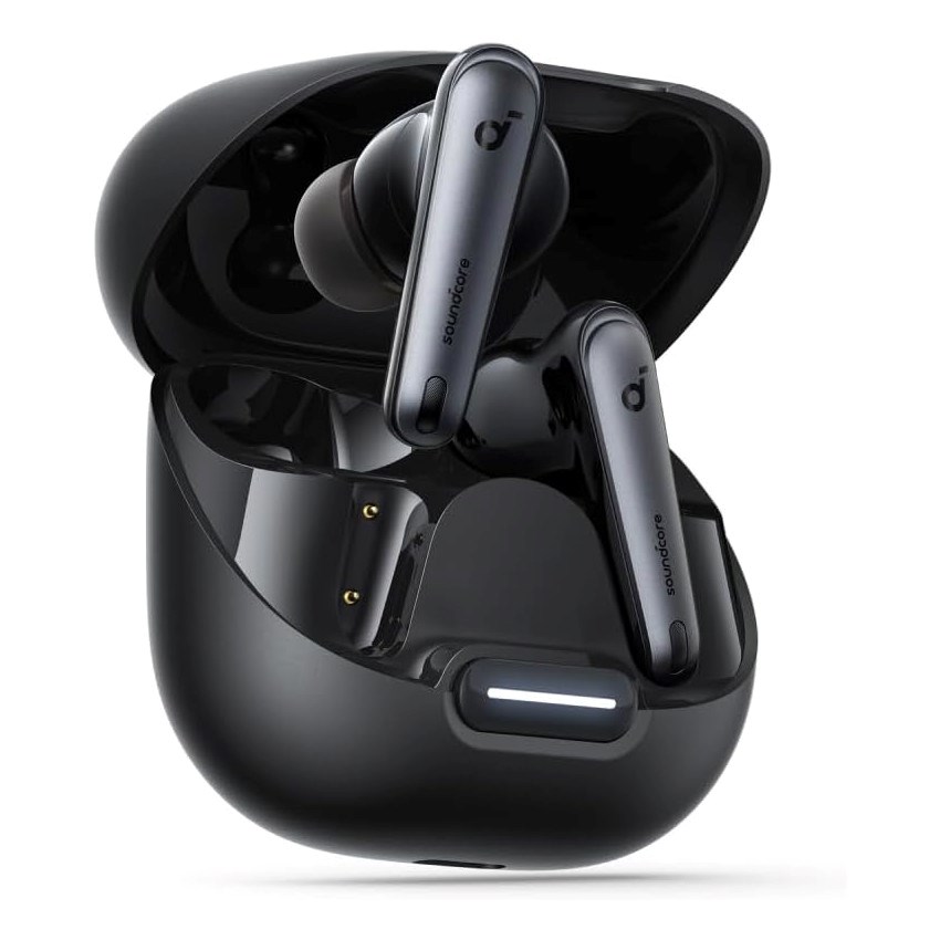 Kufje wireless Soundcore by Anker Liberty 4 NC, të zeza