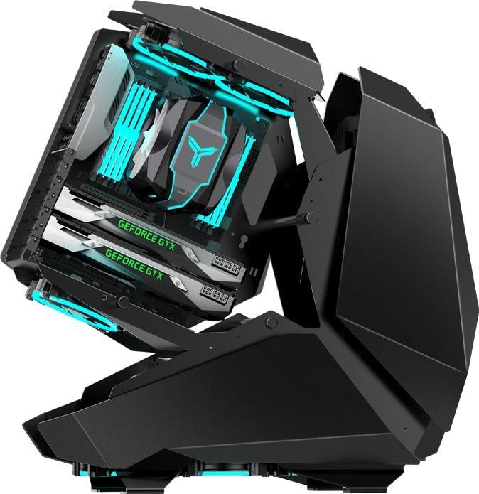 Kasa PC Jonsbo MOD5, Big Tower, xham i temperuar, e zezë