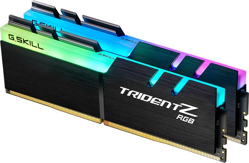 Memorie G.SKill Trident Z RGB (F4-3200C16D-16GTZR), 16 GB (2x8GB), DDR4, 3200MHz, CL16