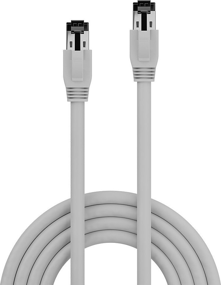 Kabllo rrjeti Lindy 47434, CAT8 S/FTP, 2m, gri