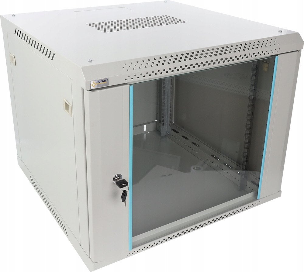 Kabinet rack muri Pulsar RWA966 G, 9U 19", 600x600 mm, gri