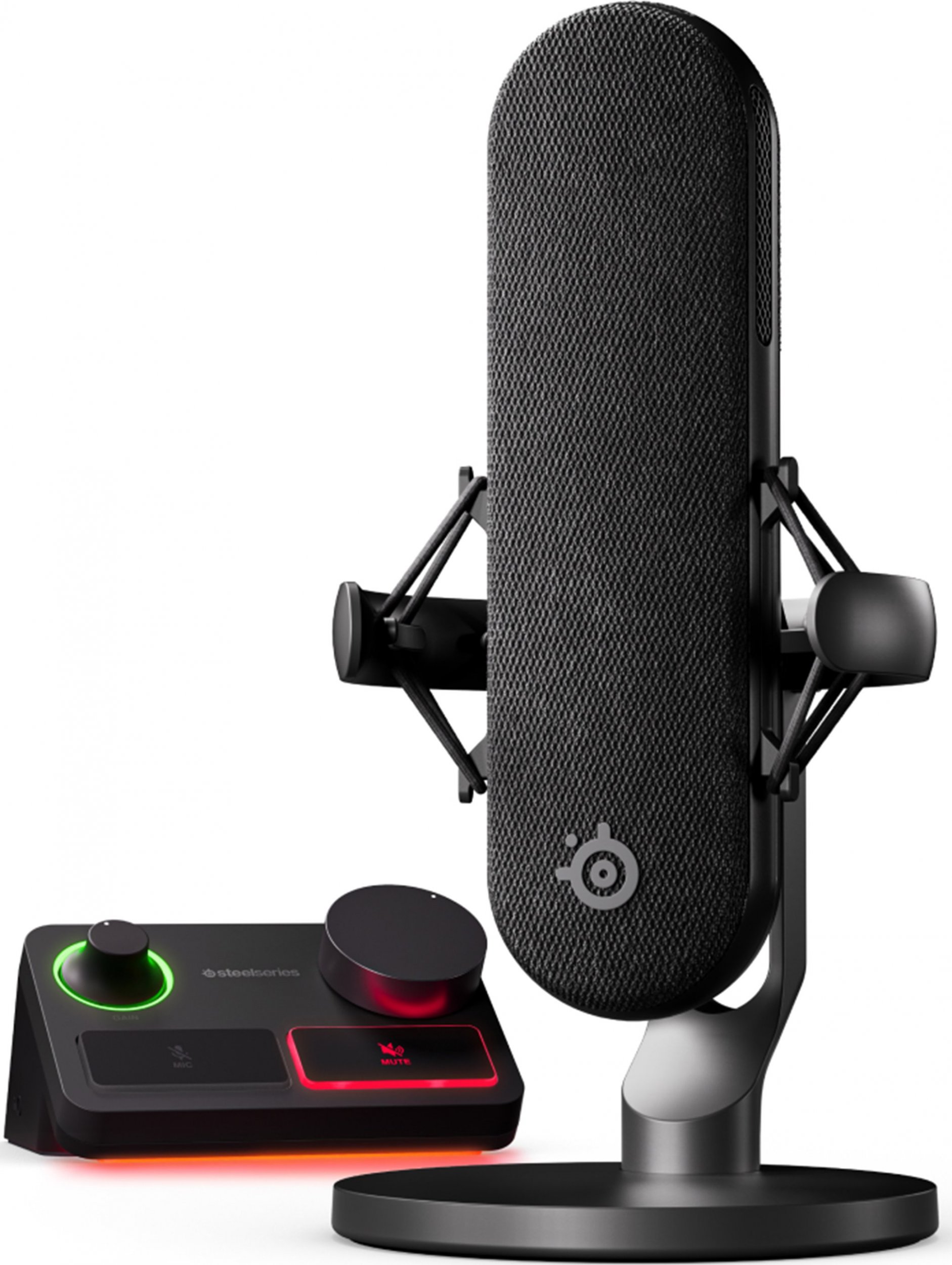 Mikrofon SteelSeries Alias Pro 61597, XLR Stream Mixer, profesional, i zi