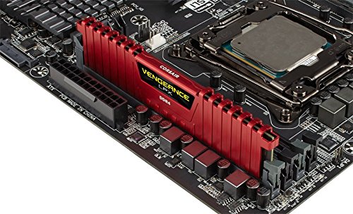 RAM desktop Corsair Vengeance LPX CMK8GX4M1A2666C16R, 8GB DDR4 2666MHz, XMP 2.0, i kuq