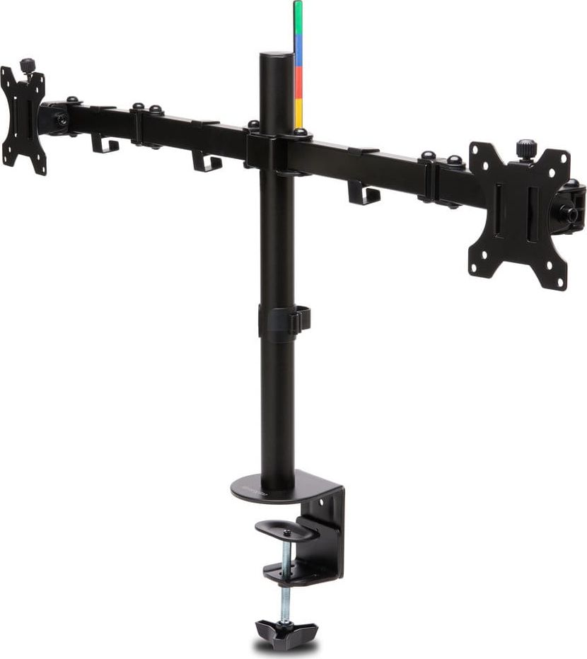 Двоен држач за монитор Kensington SmartFit Ergo Dual Extended, до 32\", црн металик