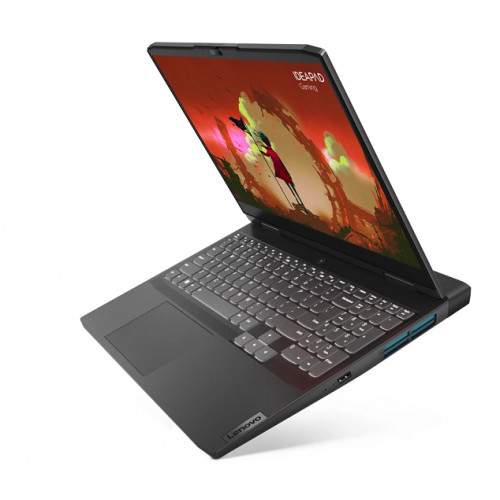 Laptop Lenovo NB IP Gaming 3 Ryzen 5-6600H, 15.6", AMD Ryzen 5, 8GB RAM, 512GB SDD, NVIDIA GeForce RTX 3050, i hirtë