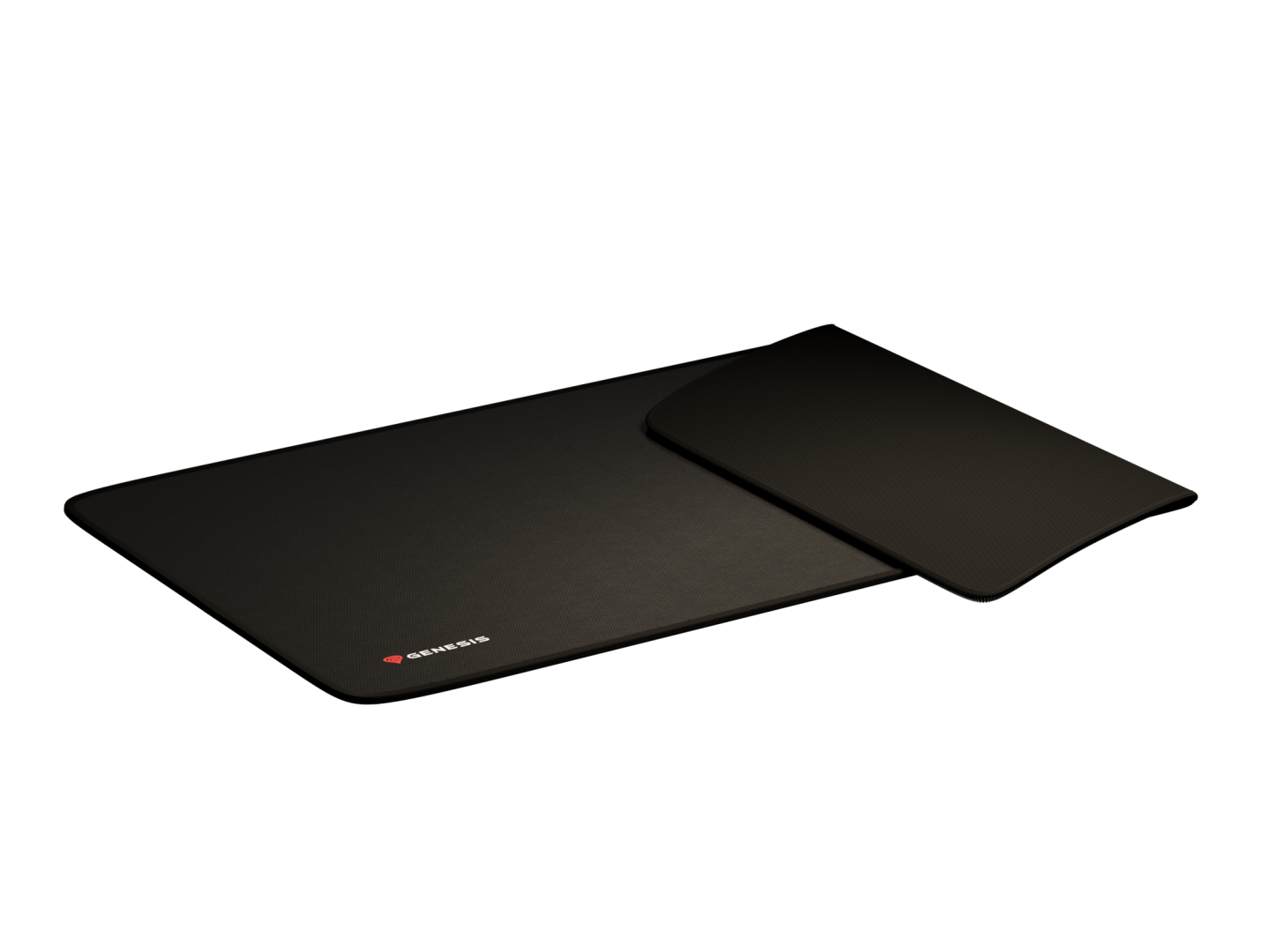 Mousepad Genesis Carbon 500 Maxi Logo NPG-0660, 900x450mm, sipërfaqe speed, i zi