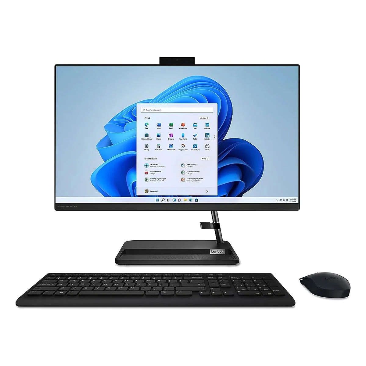 Kompjuter Lenovo PC AIO 3 24IAP7, 23.8", Intel Core i7-13620H, 16GB RAM, 512GB SSD, Intel® UHD Graphics, i zi