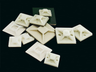 Organizues kabllosh Blow 4942, bazë vetëngjitëse 25x25mm, e bardhë