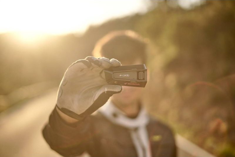 Sistem interkomi Bluetooth për motor Cardo Packtalk Edge, Dynamic Mesh, IP67, i zi