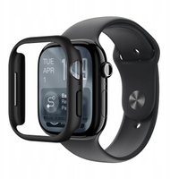 Kuti mbrojtëse AmazingThing Minimal për Apple Watch Series 11 46mm, plastike, e zezë