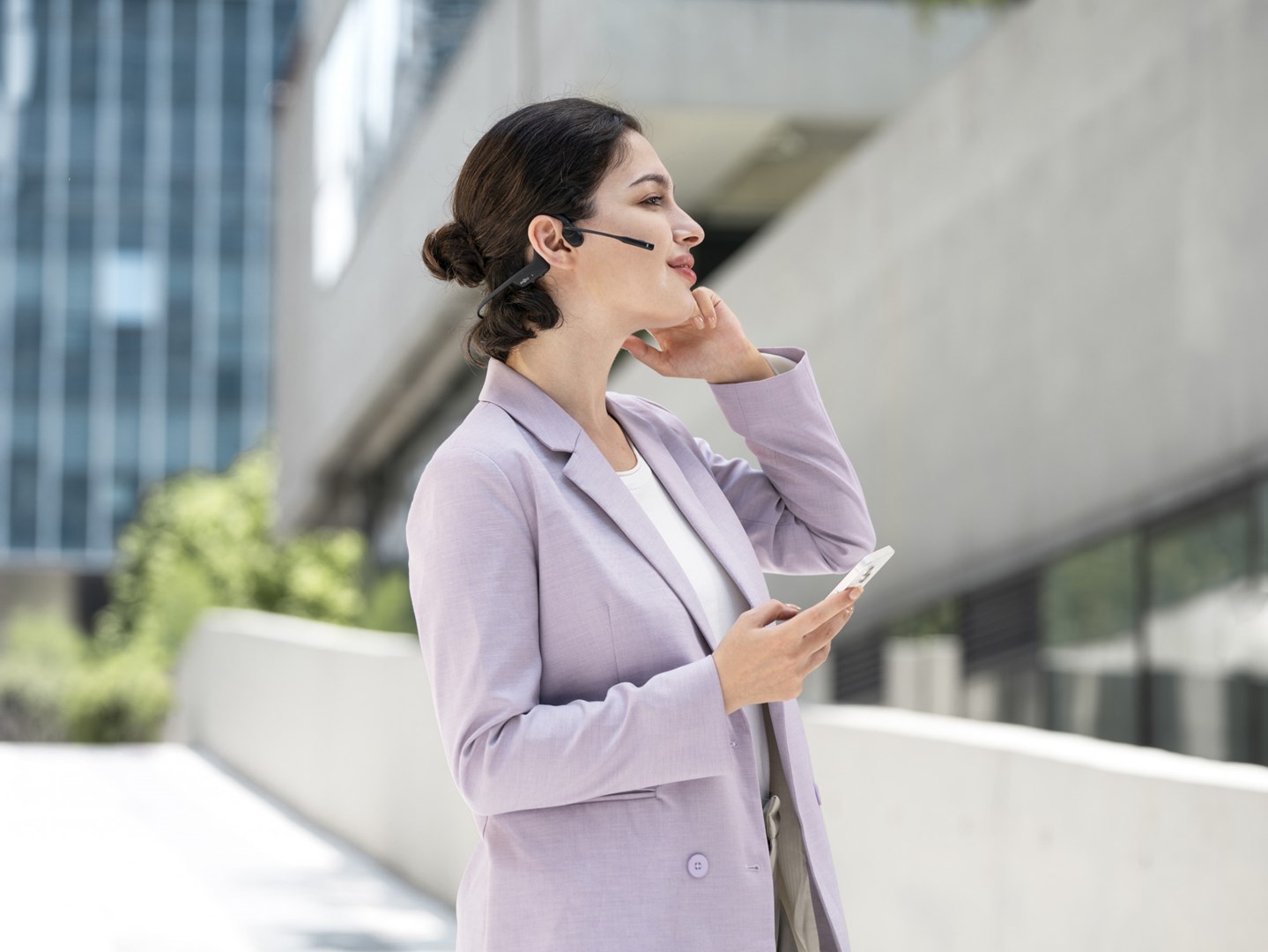 Kufje Shokz OpenComm2, Wireless, të zeza