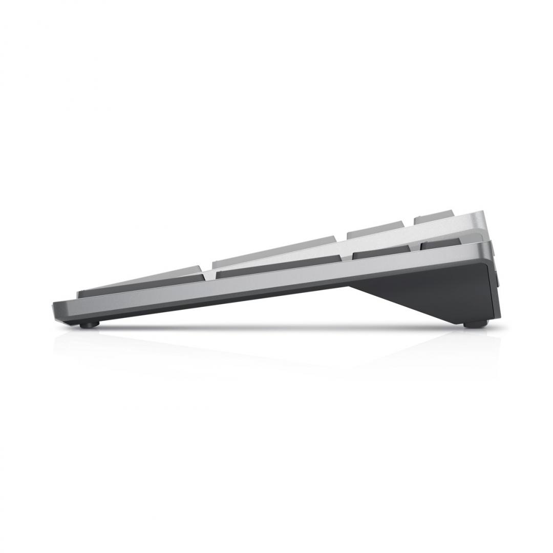 Tastierë wireless Dell KB740, Bluetooth 5.0, 2.4 GHz, e zezë