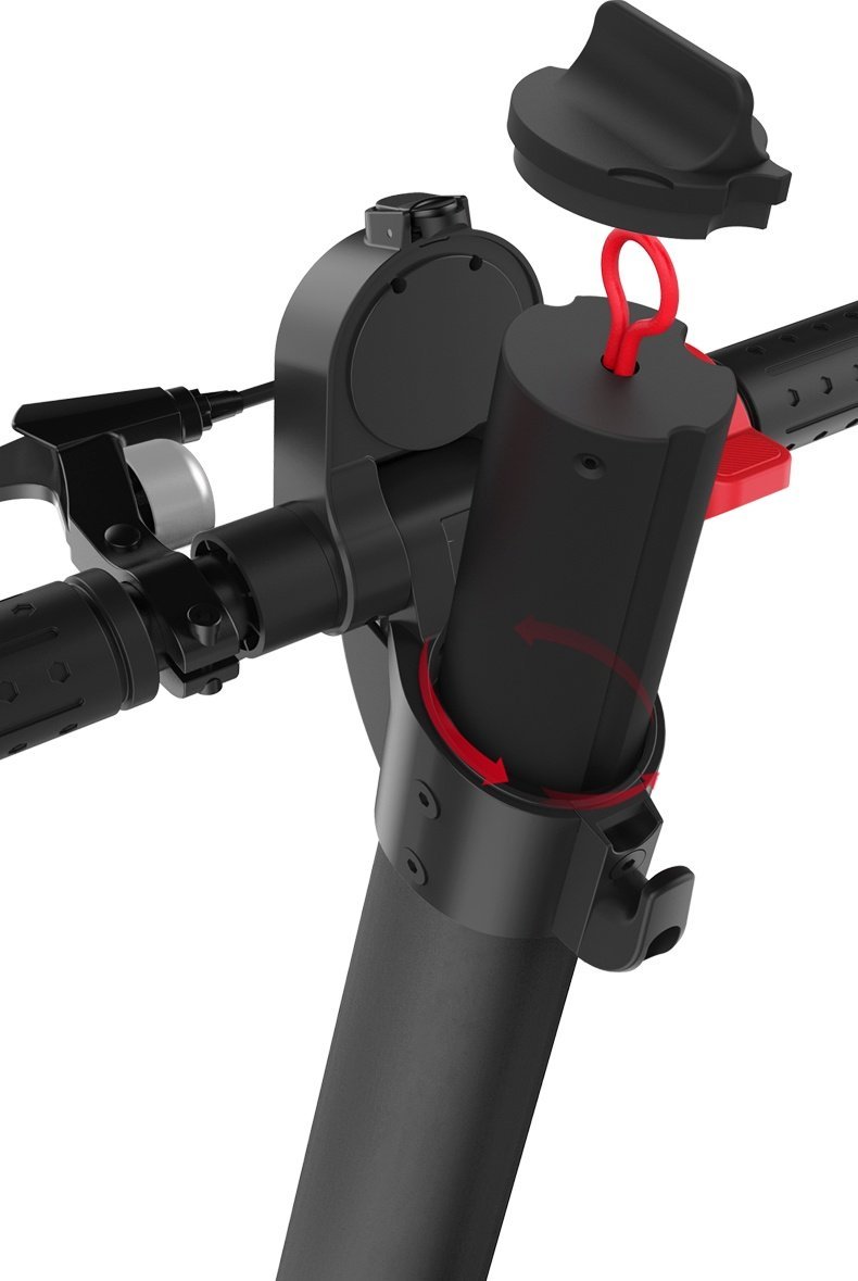 Trotinet elektrik Beaster Scooter BS701B, motor 700W, rrota 25 cm, i zi
