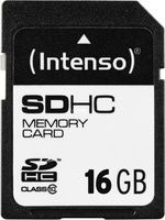 Kartë memorie Intenso SDHC Class 10 (3411470), 16 GB