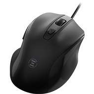 Maus me kabllo Eternico MD350B, 6 taste, DPI i rregullueshëm, i zi