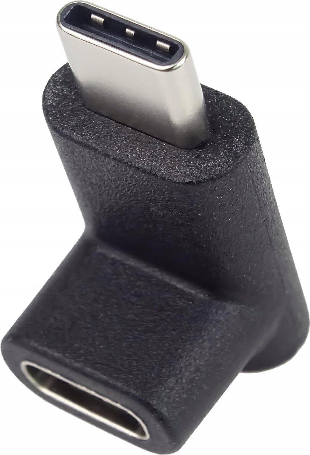 Adapter USB PremiumCord USB C mashkull në USB C femër 90°, USB 3.2 Gen 1, 5 Gbps, i zi