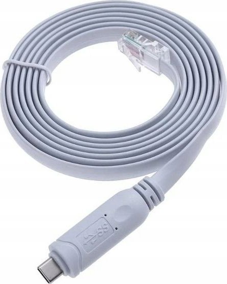 Kabëll konsolë Microconnect MC-USBCETHM, USB C në RJ45, 1.8m, i zi