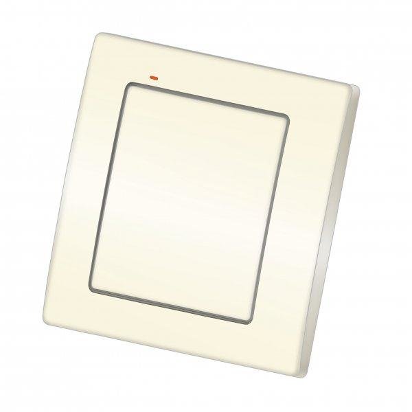 Transmetues radio me buton Zamel RNK-02, 2 kanale, bateri CR2032, i bardhë