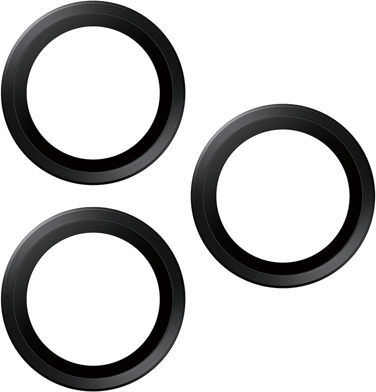 Mbrojtës kamere PanzerGlass Hoops, për iPhone 17 Pro 17 Pro Max 16 Pro 16 Pro Max, i zi