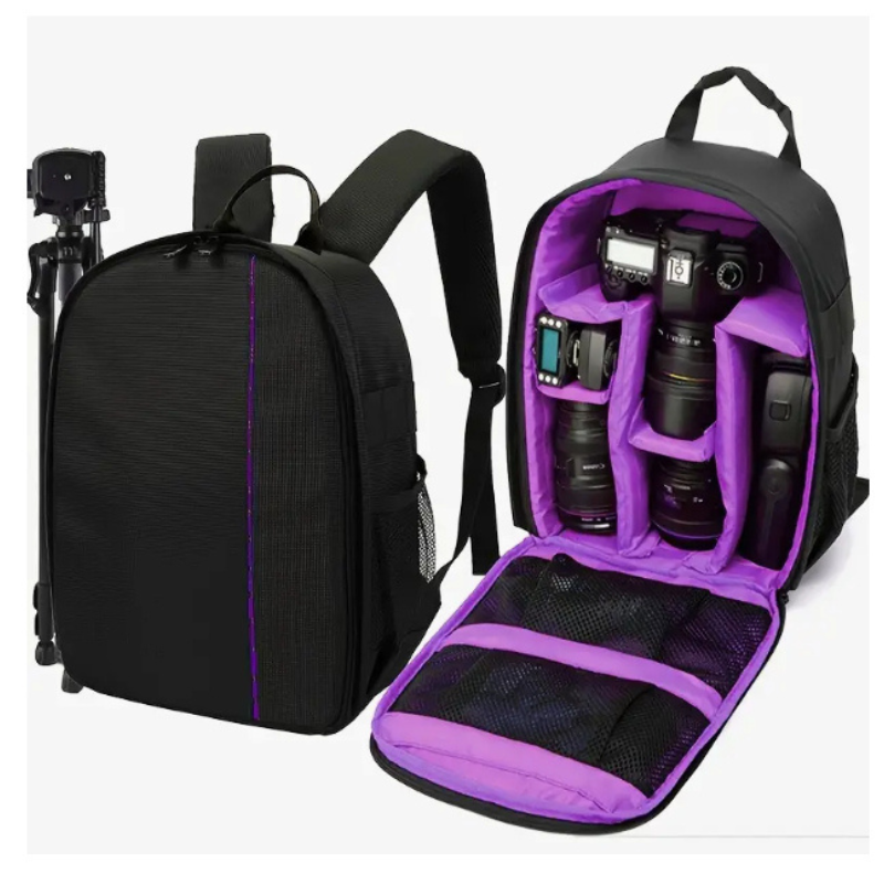 Camera Backpack with Customizable Interior (Waterproof)