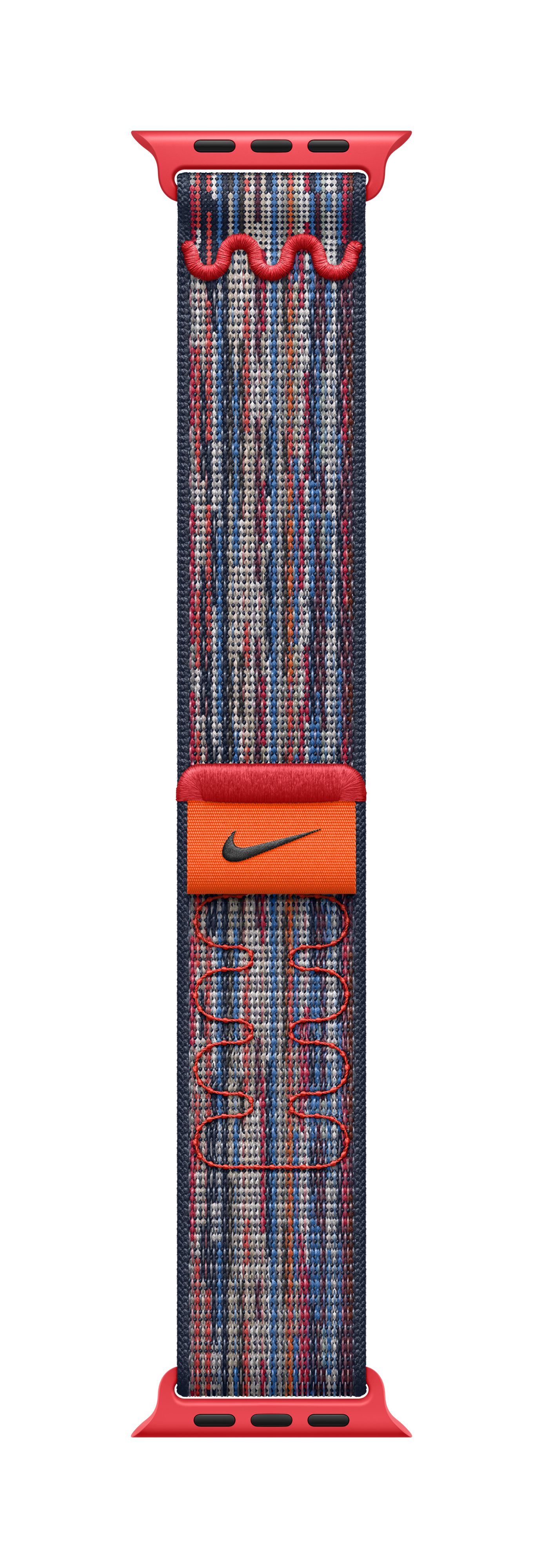 Apple Watch 42mm Nike Sport Loop, Blue/Red Nike Sport Loop