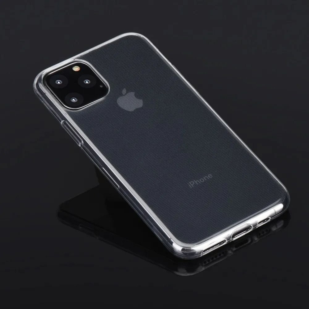Mbrojtëse silikoni për telefon Apple iPhone 16 Plus, transparente