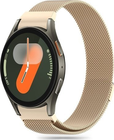 Rrip ore Tech-Protect MilaneseBand për Samsung Galaxy Watch 4 5 5 Pro 6 7 FE, çelik inox, i argjendtë